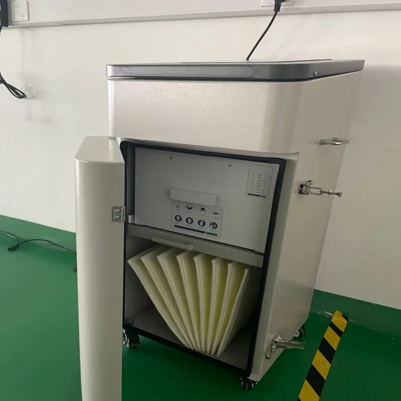Laser Fume Extractor Industrial Laser Fume Purifier Dust Collector with HEPA Filter for Laser Marking Machine
