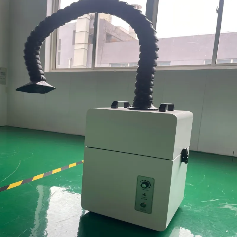 TMK-S21E Laser Marking Fume Extractor &amp; Smoke Purifier with Multi-Stage Filtration