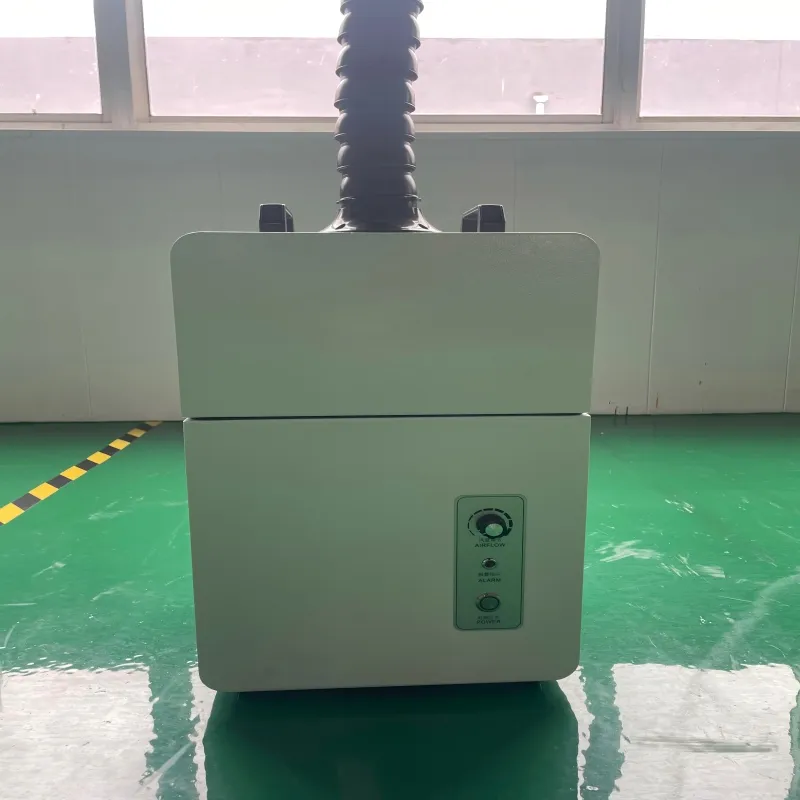 TMK-S21E Laser Marking Fume Extractor &amp; Smoke Purifier with Multi-Stage Filtration