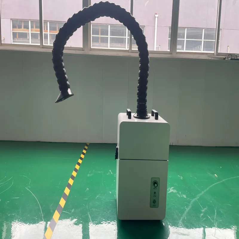 TMK-S21E Laser Marking Fume Extractor &amp; Smoke Purifier with Multi-Stage Filtration