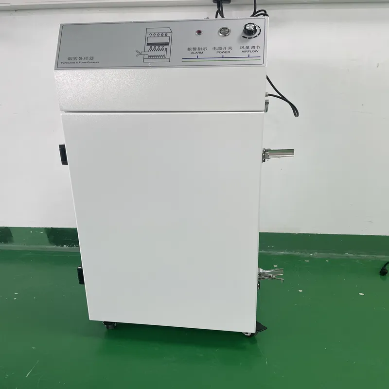 High-Capacity Laser Fume Extraction for High-Speed Inline Laser Marking TMK-X500E
