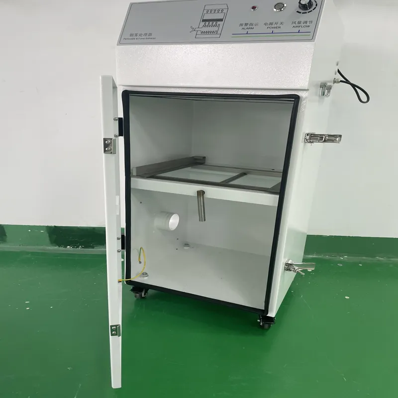 High-Capacity Laser Fume Extraction for High-Speed Inline Laser Marking TMK-X500E