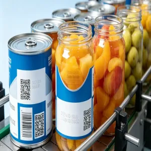 Canned Fruit Coding Solution with CIJ Inkjet Printer