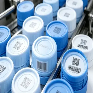 Plastic Cap Coding Solution with CIJ Inkjet Printer
