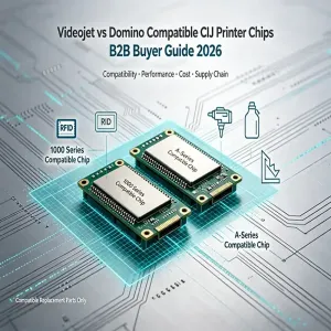 VJ与多米诺兼容CIJ打印机芯片：2026年B2B采购指南